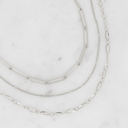 Collier Loanne - 3 rangs