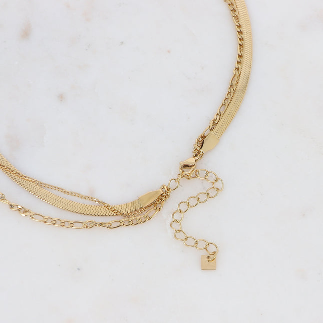 Collier 3 rangs Nadja