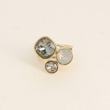 Bague Trilogie - cristaux Swarovski®