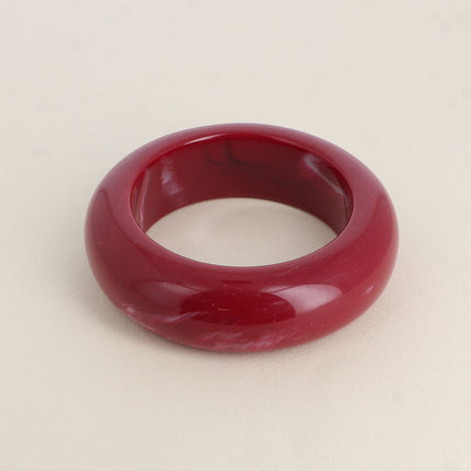 Bracelet Esmée - manchette épaisse fermée en résine