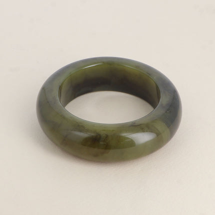 Bracelet Esmée - manchette épaisse fermée en résine