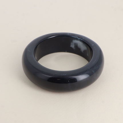 Bracelet Esmée - manchette épaisse fermée en résine