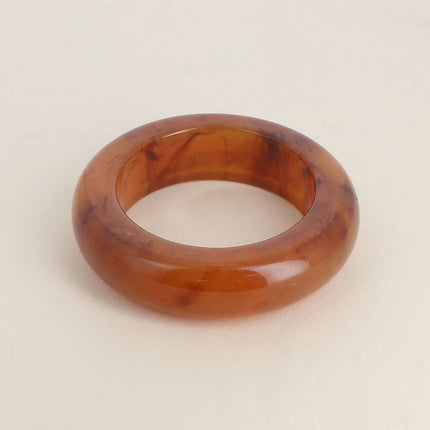 Bracelet Esmée - manchette épaisse fermée en résine