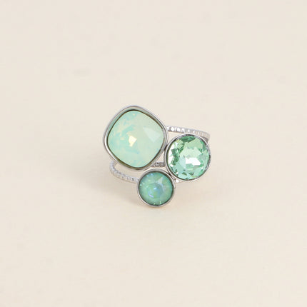 Bague Trilogie - cristaux Swarovski®