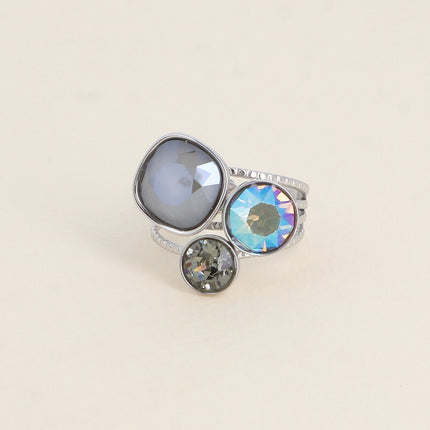 Bague Trilogie - cristaux Swarovski®