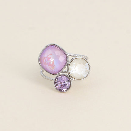 Bague Trilogie - cristaux Swarovski®