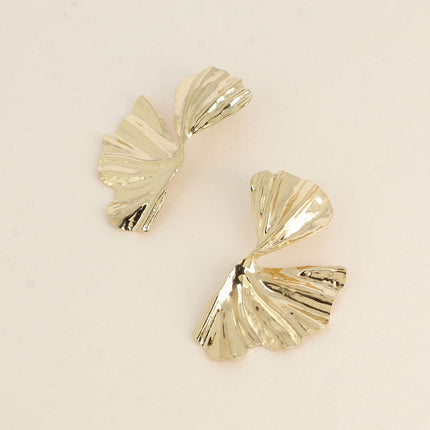 Boucles puces Florae - pièce feuillage ondulée