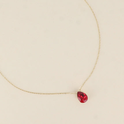 Collier Bertille - goutte et cristaux Swarovski®