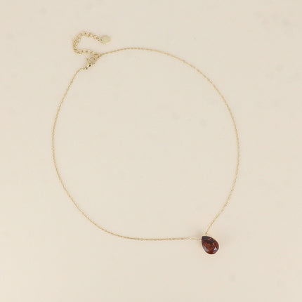 Collier Bertille - goutte et cristaux Swarovski®