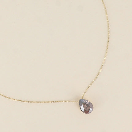 Collier Bertille - goutte et cristaux Swarovski®