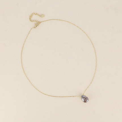 Collier Bertille - goutte et cristaux Swarovski®