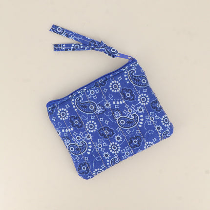 Porte-monnaie - AMOUR, 3 coeurs, motifs - 11 x 9 cm