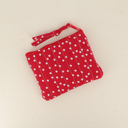 Porte-monnaie - AMOUR, 3 coeurs, motifs - 11 x 9 cm