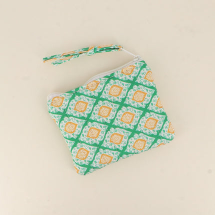 Porte-monnaie - AMOUR, 3 coeurs, motifs - 11 x 9 cm