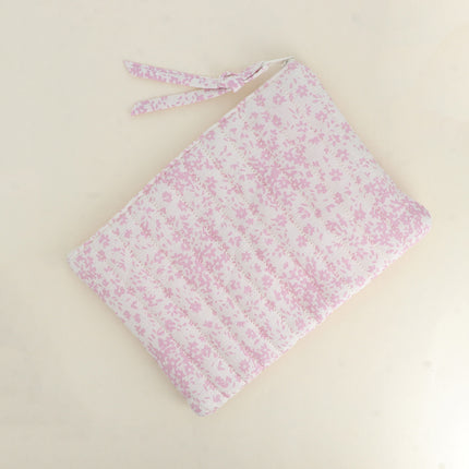 Trousse - AMOUR, 3 coeurs, motifs - 20 x 14 cm
