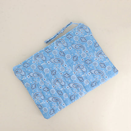 Trousse - AMOUR, 3 coeurs, motifs - 20 x 14 cm