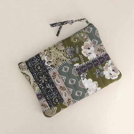 Trousse - AMOUR, 3 coeurs, motifs - 20 x 14 cm