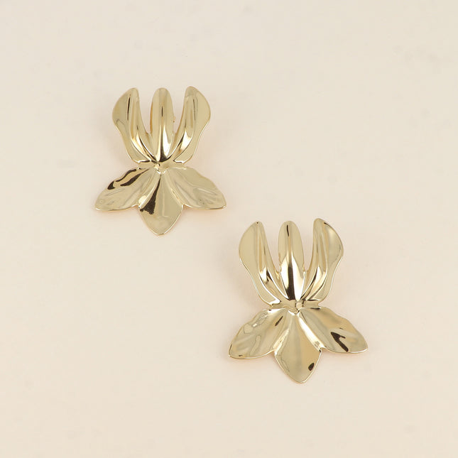 Boucles puces - fleur 44 x 53 mm