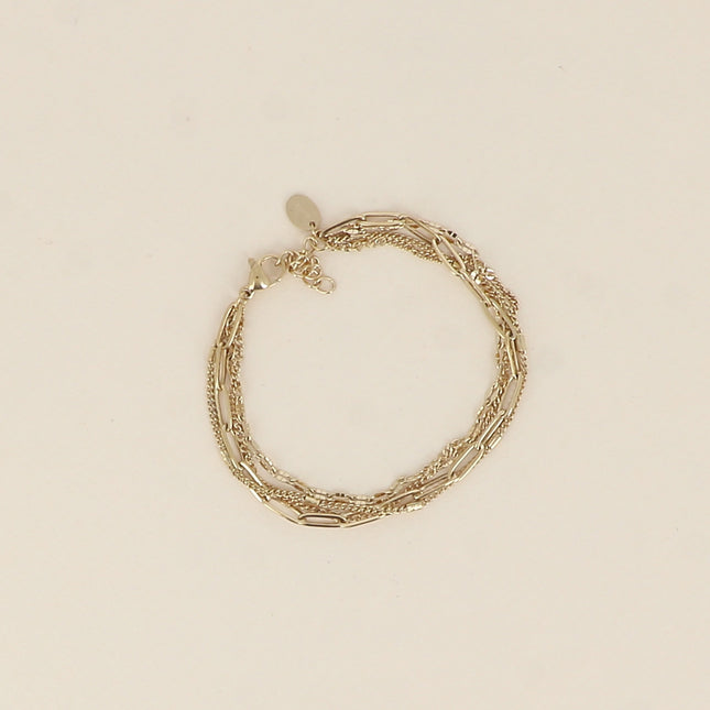 Bracelet Daphinia - 4 rangs