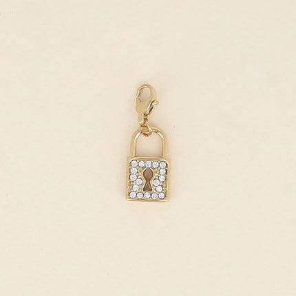 Charm Léna - cadenas avec oxydes de zirconium