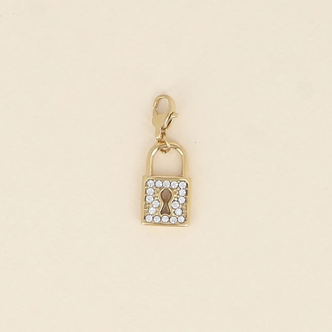 Charm Léna - cadenas avec oxydes de zirconium