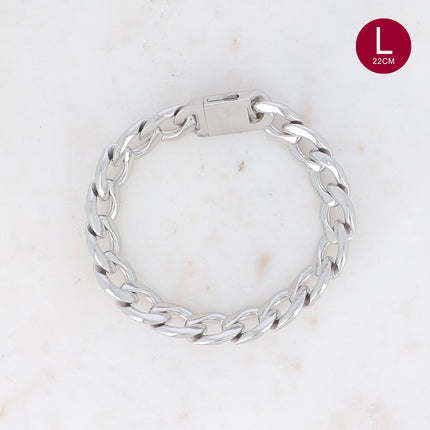 Bracelet UNISEX - maille gourmette 22 CM