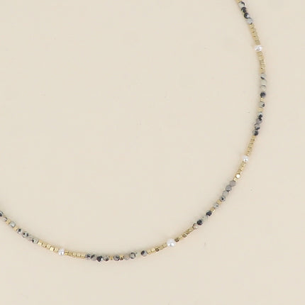 Collier Bracéline - pierres naturelles