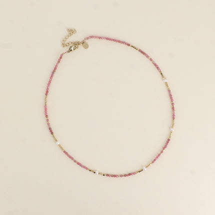 Collier Bracéline - pierres naturelles