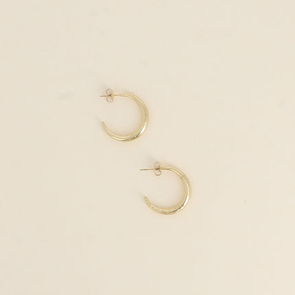 Créoles - anneau brossé 25mm