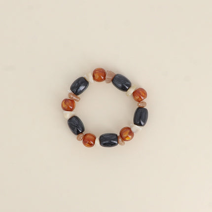 Bracelet élastique Orévia - perles en résine