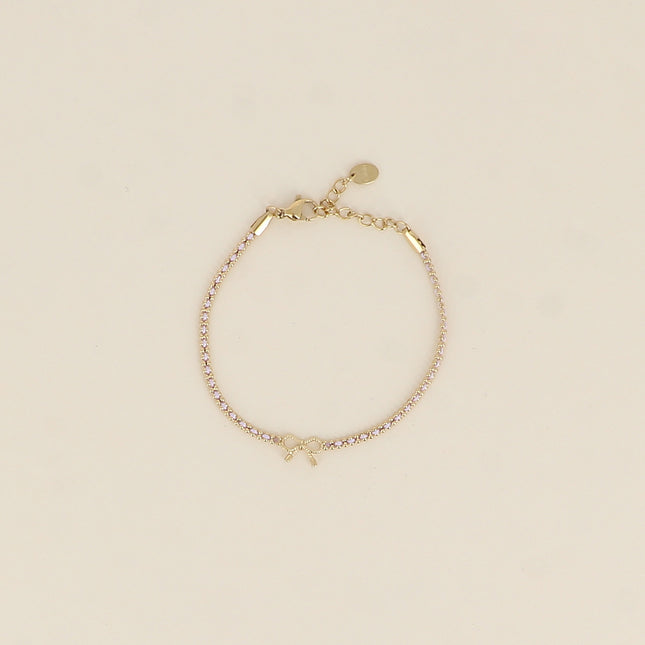 Bracelet - braided cord, knot pendant