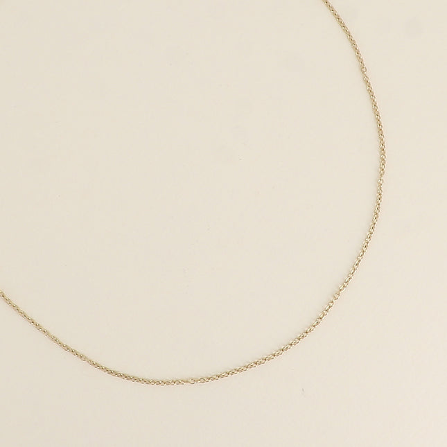 Necklace - curb chain 41+7CM