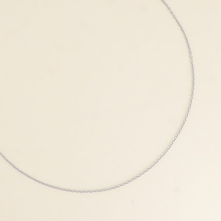 Necklace - curb chain 41+7CM