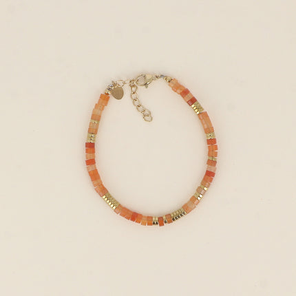 Bracelet Olivine avec pierres