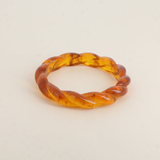 Esmory Bangle - braided resin