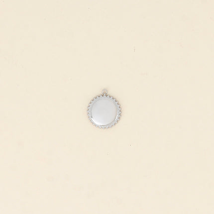 Pendentifs ronds à graver 16 mm