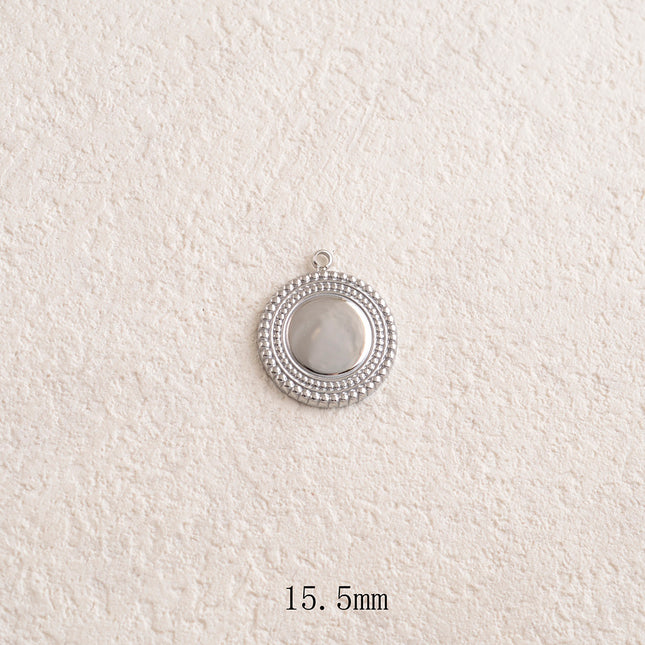 Pendentifs ronds à graver 16 mm