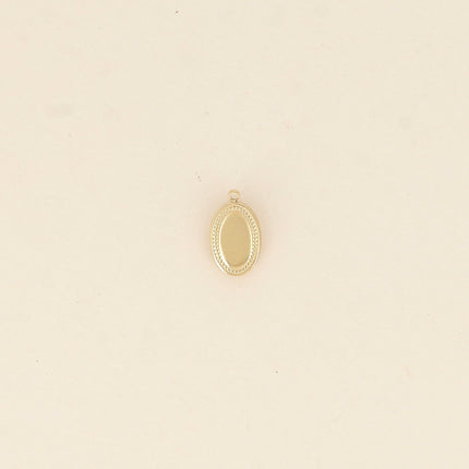 Pendentifs ovales à graver