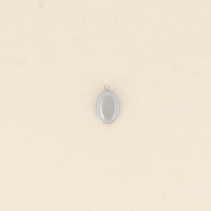 Pendentifs ovales à graver