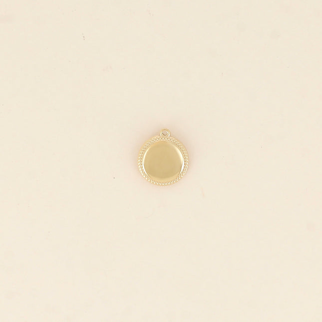 Pendentifs ronds à graver 15,5 mm
