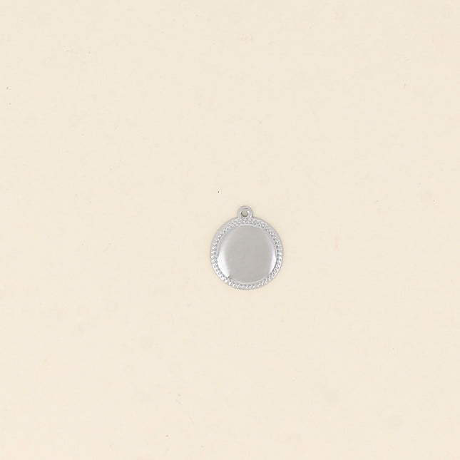 Pendentifs ronds à graver 15,5 mm