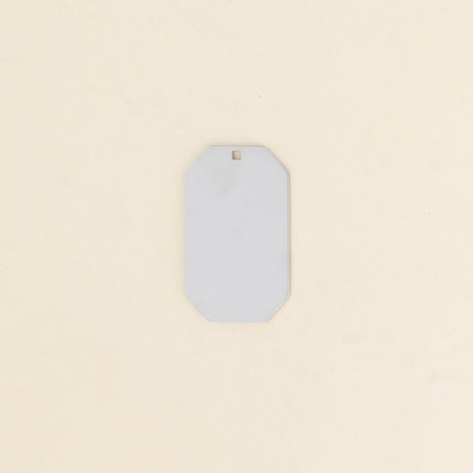 Pendentifs rectangulaires à graver (22 x 36 mm)
