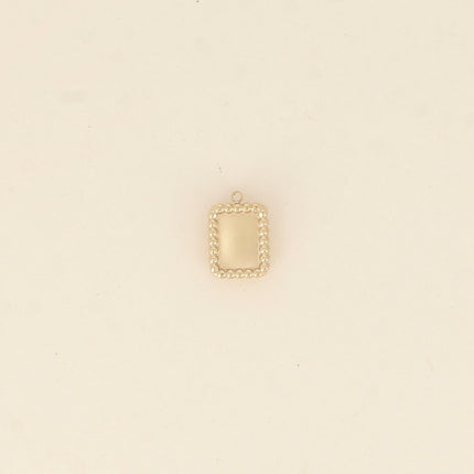 Pendentifs rectangulaires à graver 12,5 x 18 mm
