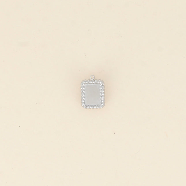 Pendentifs rectangulaires à graver 12,5 x 18 mm