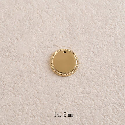 Pendentifs ronds à graver 15 mm