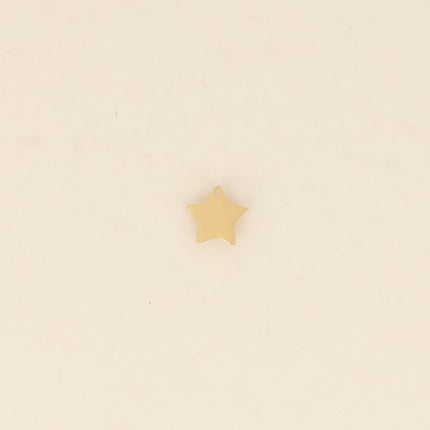 Pendentifs forme étoile à graver