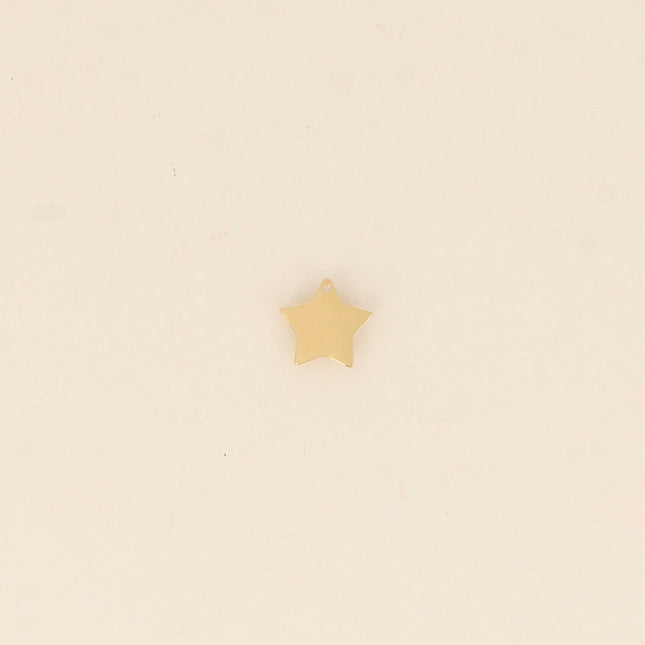 Pendentifs forme étoile à graver
