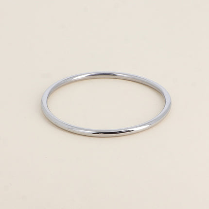 Jonc - anneau brillant 6,5x6,5cm épaisseur 4mm