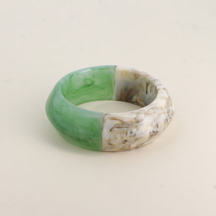 Isoryane Cuff - two-tone resin