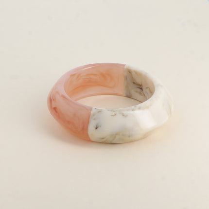 Isoryane Cuff - two-tone resin